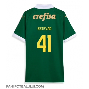 Palmeiras Estevao Willian #41 Tricou Fotbal Replică 2024-25 Barbati Acasa